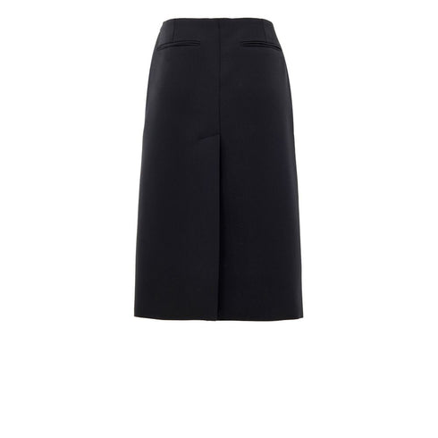 Gucci Black Wool Skirt
