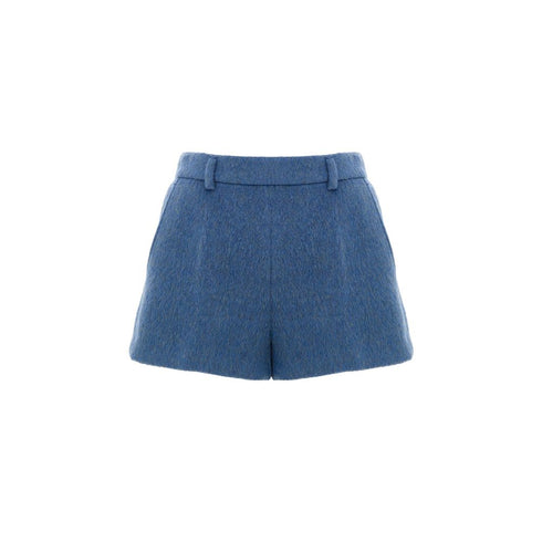 Gucci Blue Wool Short