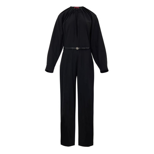 Gucci Black Wool Jumpsuit