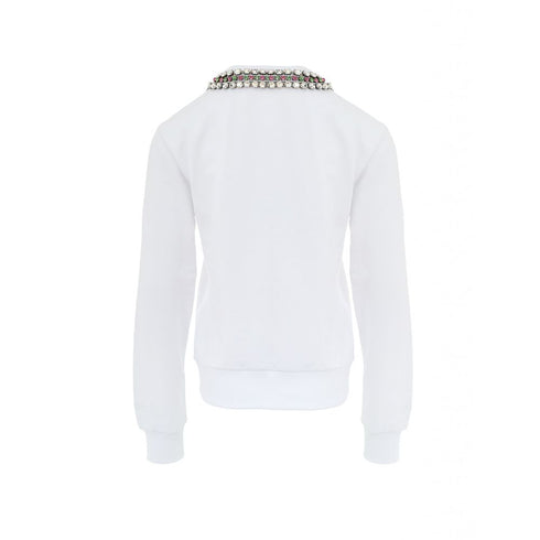 Gucci White Cotton Sweatshirt