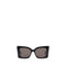 Saint Laurent M119 Black Oversized Cat-Eye Sunglasses for Women