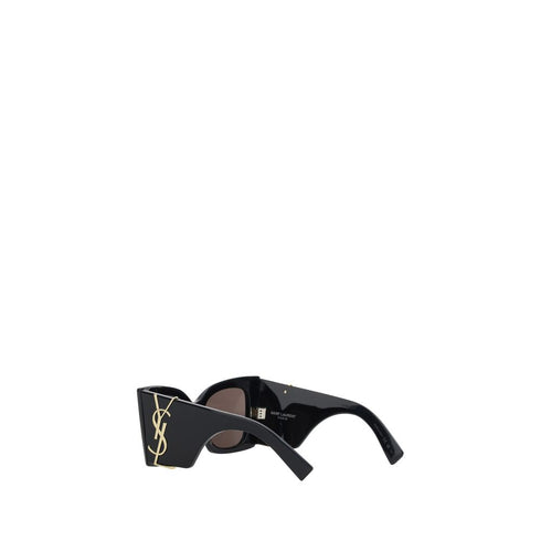 Saint Laurent M119 Black Oversized Cat-Eye Sunglasses for Women