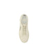 Saint Laurent Embroidered Cotton Low-Top Sneakers – White Canvas Lace-Up Shoes