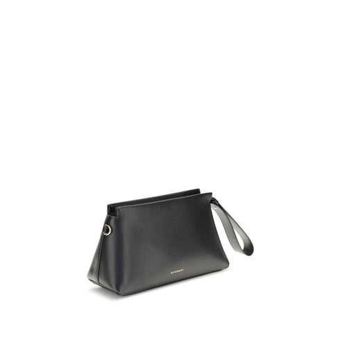 Givenchy Day Pouch Black Calf Leather Wristlet for Women