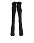 Dolce & Gabbana Black Suede Leather Knee High Boots – Women’s