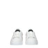 Dolce & Gabbana White Leather Low Tops