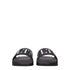 Valentino Garavani Black Cotton Slippers Sandals