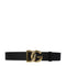 Dolce & Gabbana Black Leather Regular Belts