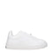 Burberry White Leather Low Tops