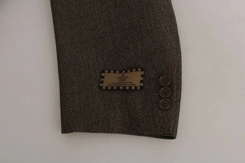 Dolce & Gabbana Brown Single Breasted Wool Suit