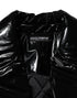 Dolce & Gabbana Black Polyester Quilted Puffer Coat Jacket