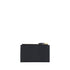 Prada Triangle Logo Coin Purse in Black Calfskin Leather for Women