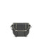 Valentino Rockstud Messenger Bag in Black Calf Leather for Women
