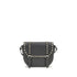 Valentino Rockstud Messenger Bag in Black Calf Leather for Women