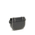 Valentino Rockstud Messenger Bag in Black Calf Leather for Women