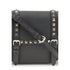 Valentino Rockstud Messenger Bag in Black Calf Leather for Women