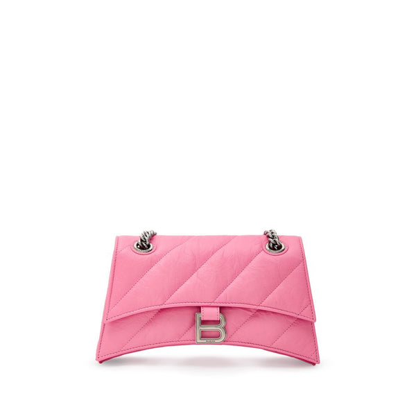 Balenciaga Hourglass 716351 Shoulder Bag – Pink Quilted Leather for Women