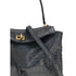 Balenciaga Rodeo Mini Handbag Calf Leather Black Crocodile Embossed Women’s