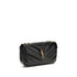 Saint Laurent Small Loulou Quilted Leather Shoulder Bag in Black for Women