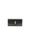 Giuseppe Zanotti Flutie Clutch Bag in Black Smooth Leather for Women