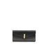Giuseppe Zanotti Flutie Clutch Bag in Black Smooth Leather for Women