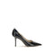 Jimmy Choo Love Black Patent Leather Pumps – Pointed Toe Heels for Women