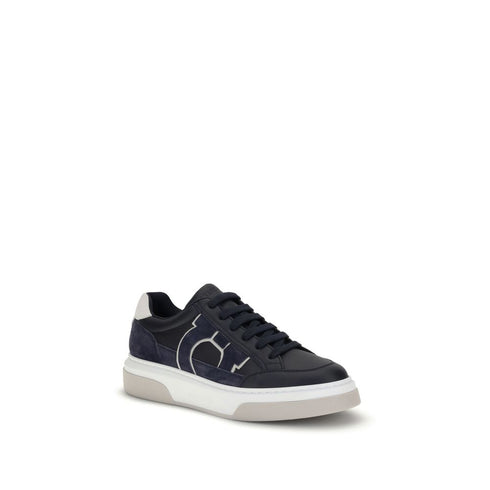 Ferragamo Gancini leather Sneakers