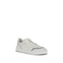 Brunello Cucinelli White Leather Sneakers with Shiny Monili Details – Luxury Italian Trainer