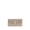 Giuseppe Zanotti Flutie Clutch Bag in Beige Smooth Leather for Women