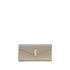 Giuseppe Zanotti Flutie Clutch Bag in Beige Smooth Leather for Women
