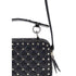 Valentino Garavani Rockstud Spike Crossbody Bag Black Lamb Leather – Women