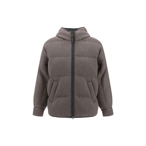 Brunello Cucinelli Lurex Down Jacket