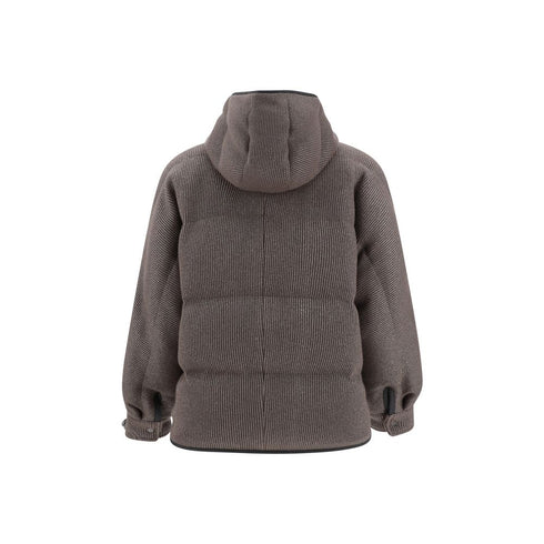 Brunello Cucinelli Lurex Down Jacket