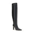 Giuseppe Zanotti Extra High Boots – Black Leather Over-the-Knee for Women