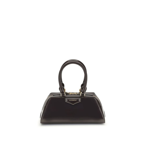 Givenchy Antigona East-West Mini Handbag in Brown Calfskin Leather for Women