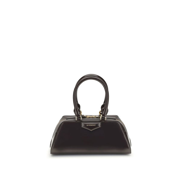 Givenchy Antigona East-West Mini Handbag in Brown Calfskin Leather for Women