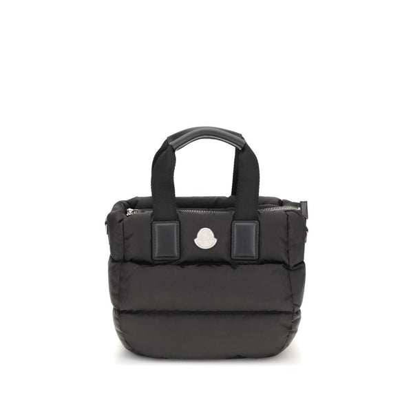 Moncler Caradoc Black Water-Repellent Mini Tote Bag for Women