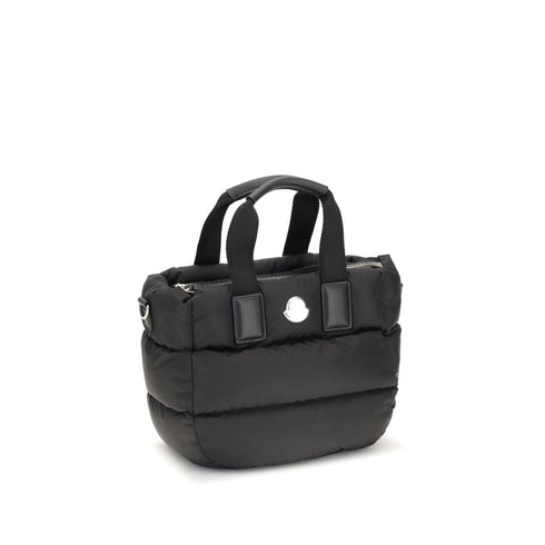 Moncler Caradoc Black Water-Repellent Mini Tote Bag for Women
