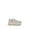 Moncler Trailgrip GTX Low-Top Sneakers Shoes – Reflective White & Grey Leather Trainers