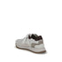 Brunello Cucinelli White Leather Sneakers with Shiny Details – Women's