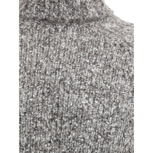 Brunello Cucinelli Buttoned turtleneck Sweater