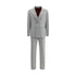Brunello Cucinelli Wool and cashmere buttoned grisaille Suit