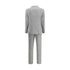 Brunello Cucinelli Wool and cashmere buttoned grisaille Suit