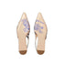 Burberry Beige Check Birdie Slingback Flats for Women