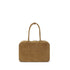 Miu Miu Suede Beau Bag in Calf Leather Cacao - Women’s
