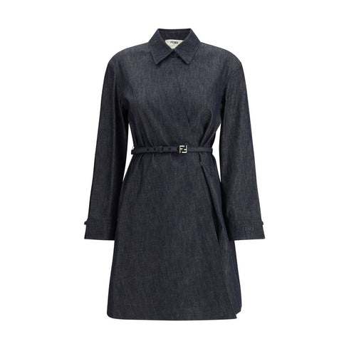Fendi Chambray Dress