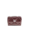 Tory Burch Kira Diamond Quilted Small Convertible Bag in Red Burgundy Leather for Women