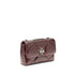 Tory Burch Kira Diamond Quilted Small Convertible Bag in Red Burgundy Leather for Women