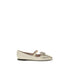 Valentino Garavani Mary-Jane Bowow Ballerinas in White Kid Leather – Women’s Flats