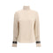 Brunello Cucinelli Silk turtleneck Blouse with Precious Bracelets